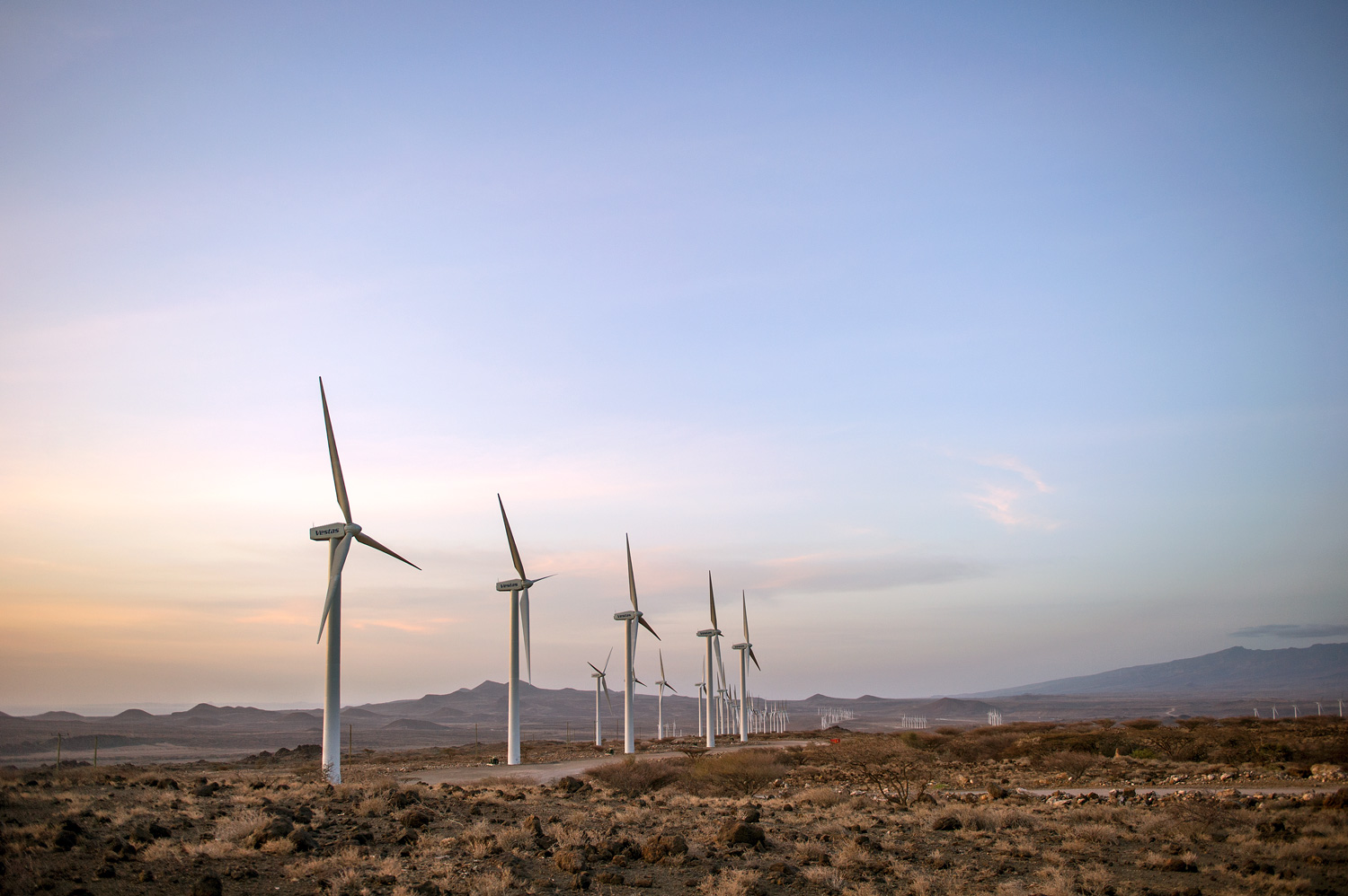 V52-850 kW, Lake Turkana, Kenya